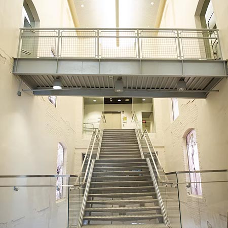 WWII Museum Monument Stairs bottom