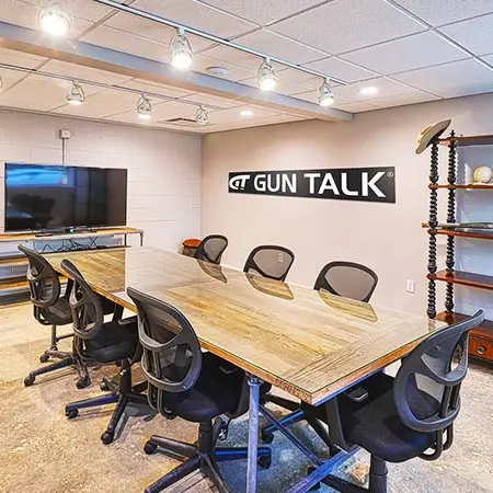 Gun Talk conference table