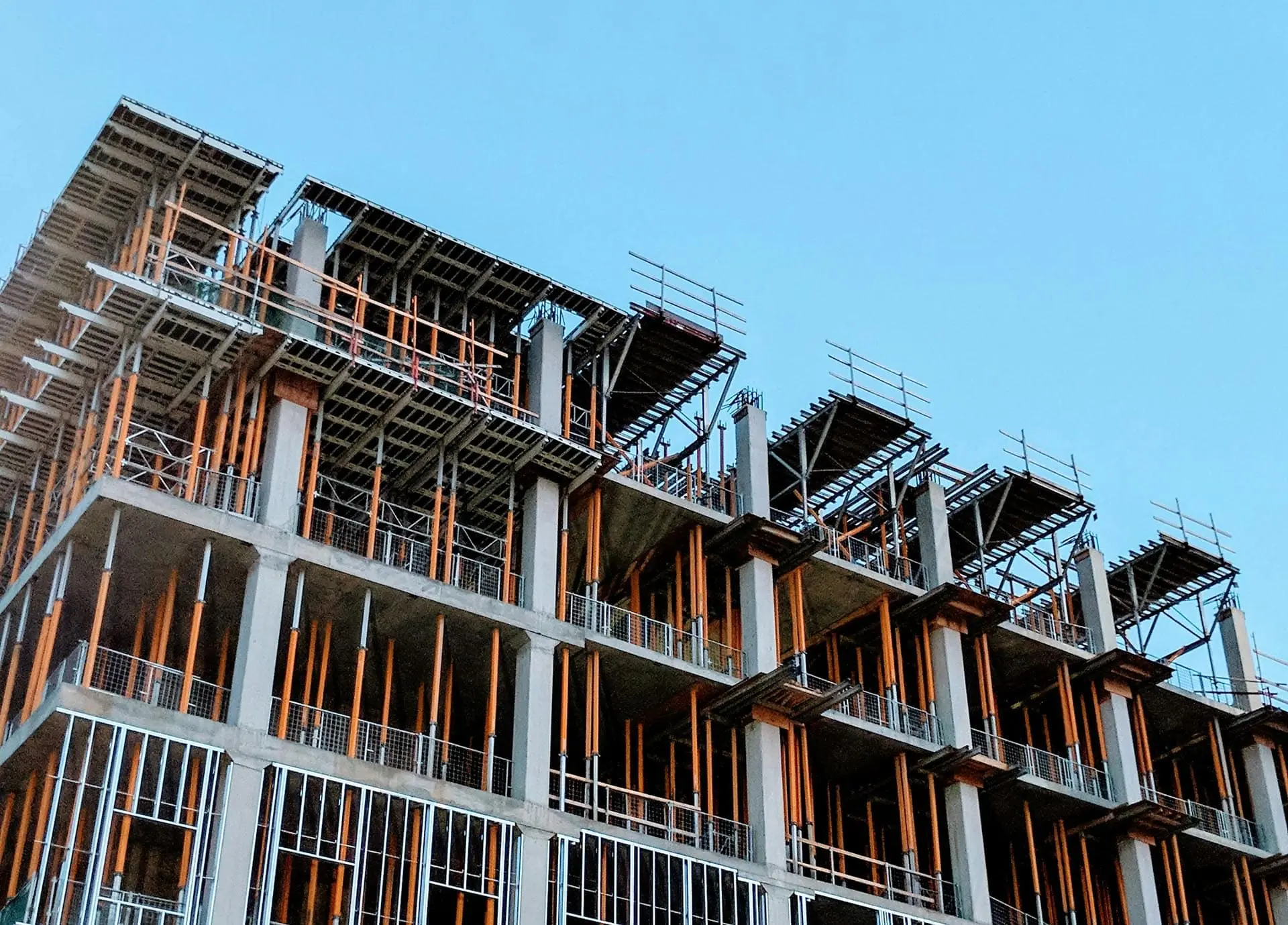 Apartment building construction site in Covington Louisiana